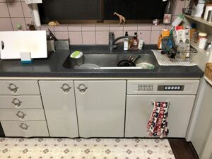 愛媛キッチン取付け隊　乾燥機のリフォーム色々　施工前